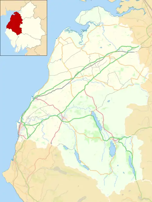 Eaglesfield is located in the former Allerdale Borough