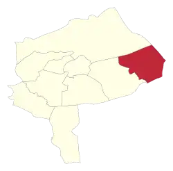Location of Behabad County in&nbsp;Yazd&nbsp;province