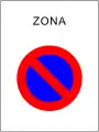 22b)&nbsp;— No parking zone