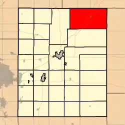 Location in Butler County