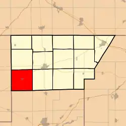 Location in DeWitt County