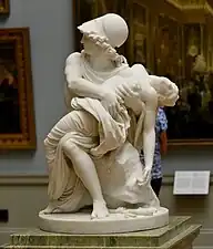 Mars and Venus; by Johan Tobias Sergel; c.1775; marble; height: 93&nbsp;cm; Nationalmuseum, Stockholm, Sweden