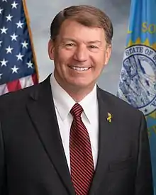 Mike Rounds, B.S. Political Science 1976,current U.S. Senator