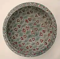 Bowl with abstract pattern, 6 1/4 in. (15.9&nbsp;cm) across