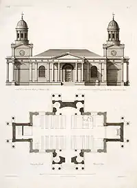 Mistley Church as built