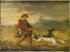 Dog Handler (1854), 32 x 25&nbsp;cm., private collection