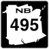 Route&nbsp;495 marker