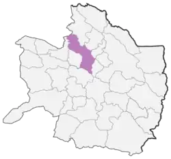 Location of Nishapur County in&nbsp;Razavi&nbsp;Khorasan&nbsp;province
