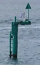 A lateral mark, Otago Harbour, NZ