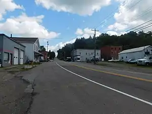 County Route&nbsp;12 in the hamlet of Otto.