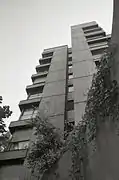 Milan, tower house in piazzale Aquileia 8, 1964-1965