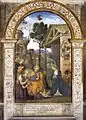 The Adoration of the Child with St. Jerome by Pinturicchio