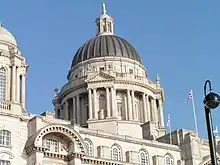 The Dome of Port of Liverpool Building(1903–07; Grade II*)