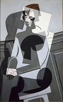 Juan Gris, October 1916, Portrait of Josette, oil on canvas, 116 x 73&nbsp;cm, Museo Reina Sofia, Madrid