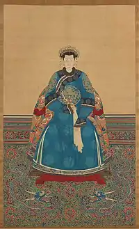 Imperial Noble Consort Quehui in formal robes