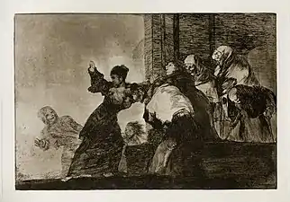 Νο. 11: Disparate pobre (Poor folly)24.4 x 35.2 cm.