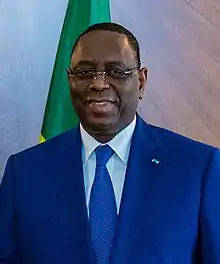 SenegalMacky Sall, President, 2018 chairperson of the New Partnership for Africa's Development