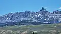 Ramshorn Peak from SSW at Union Pass, zoomed in