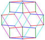Rhombic icosahedron