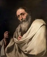 Apostle, Saint Bartholomew, 1630–1635, 77 x 64&nbsp;cm., Museo del Prado