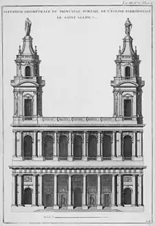 Design from Blondel (1752)