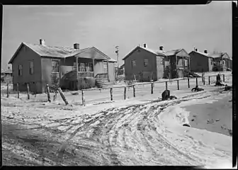 Miners' homes in the best community in Scotts Run