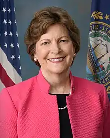 SenatorJeanne Shaheenfrom New Hampshire(2009–present)