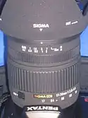 Sigma 17-70&nbsp;mm lens