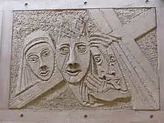 Stations of the Cross, William Mitchell – Jesus meets the women of Jerusalem