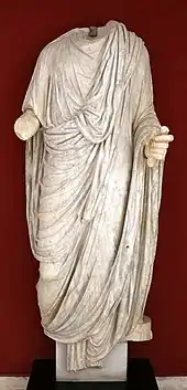 Image 10Togate statue in the Museo Archeologico Nazionale d'Abruzzo (from Roman Empire)