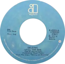 blue side-A label by Asylum Records