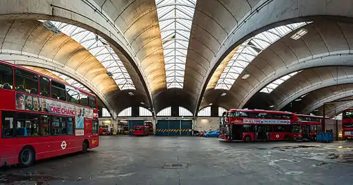 Image 77Stockwell Bus Garage, London (from Portal:Architecture/Travel images)