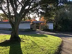 Fukuoka Garden exterior wall and entrance