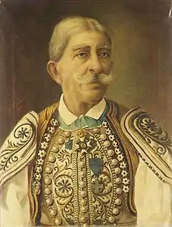 Portrait of Themistoklis Trikoupis&nbsp;[el], a hero of the Greek Revolution.