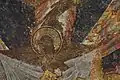 Trabzon Hagia Sophia Evangelists' fresco John close up
