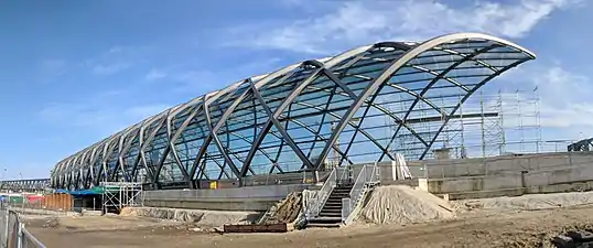 U-Bahn section in February 2018