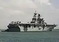 USS America at Guantanmo Bay on 21 July 2014