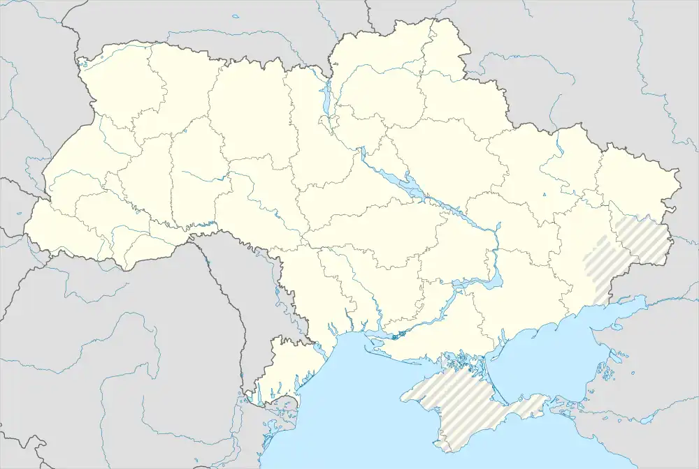 Khotyn is located in Ukraine