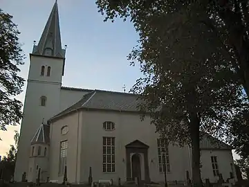 View of the local Vang Church