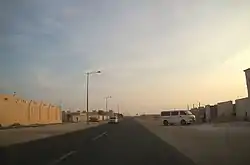 Wadi Lusail Street in Al Sakhama