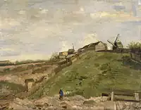 The Hill of Montmartre with Stone Quarry1886Van Gogh Museum, Amsterdam (F229)