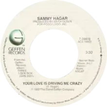 side-A label by Geffen Records