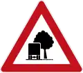 Unzureichendes LichtraumprofilNarrowed clearance by trees
