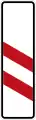 159: Two-stripe Beacon about 160m before Level Crossing (left)