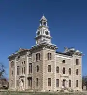 Shackelford County Courthouse (1883–1884); Recorded Texas Historic Landmark #4649, 1962; State Antiquities Landmark #560, 1981